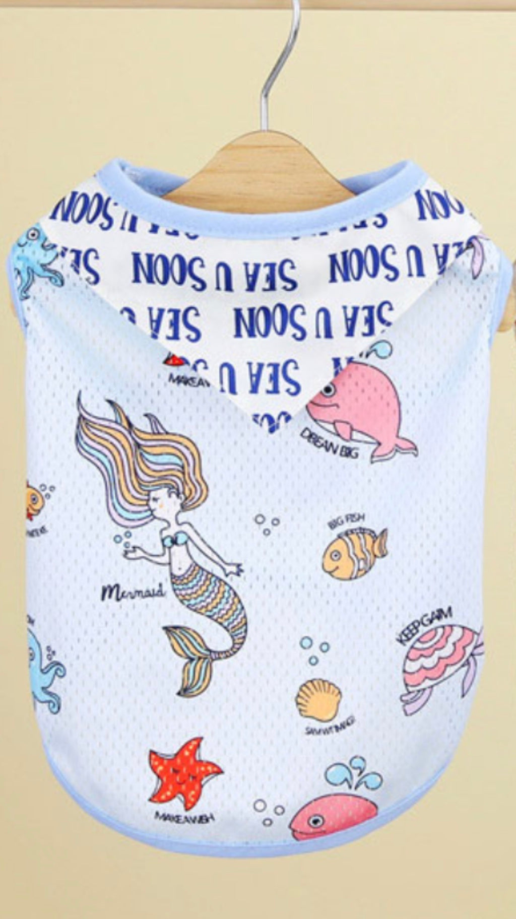 Camisetita con diseños veraniegos para los peluditos