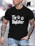 Camiseta de hombre para el Papá canino