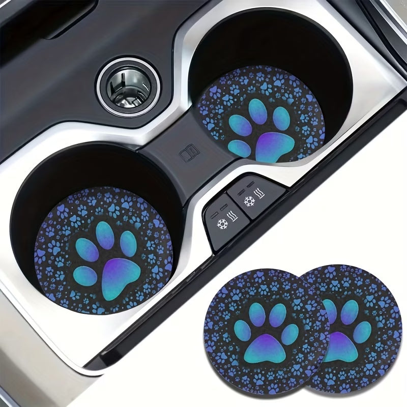 Conjunto de 2 piezas de portavasos para el carro