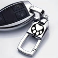 LLavero para el beeper del carro con huellita de perro