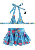 Bikini para peluditas con diseños playeros