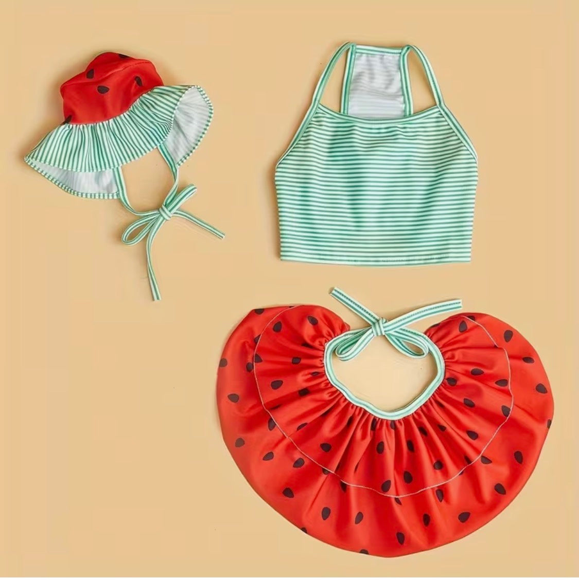 Set de Bikini y Gorra para peluditas