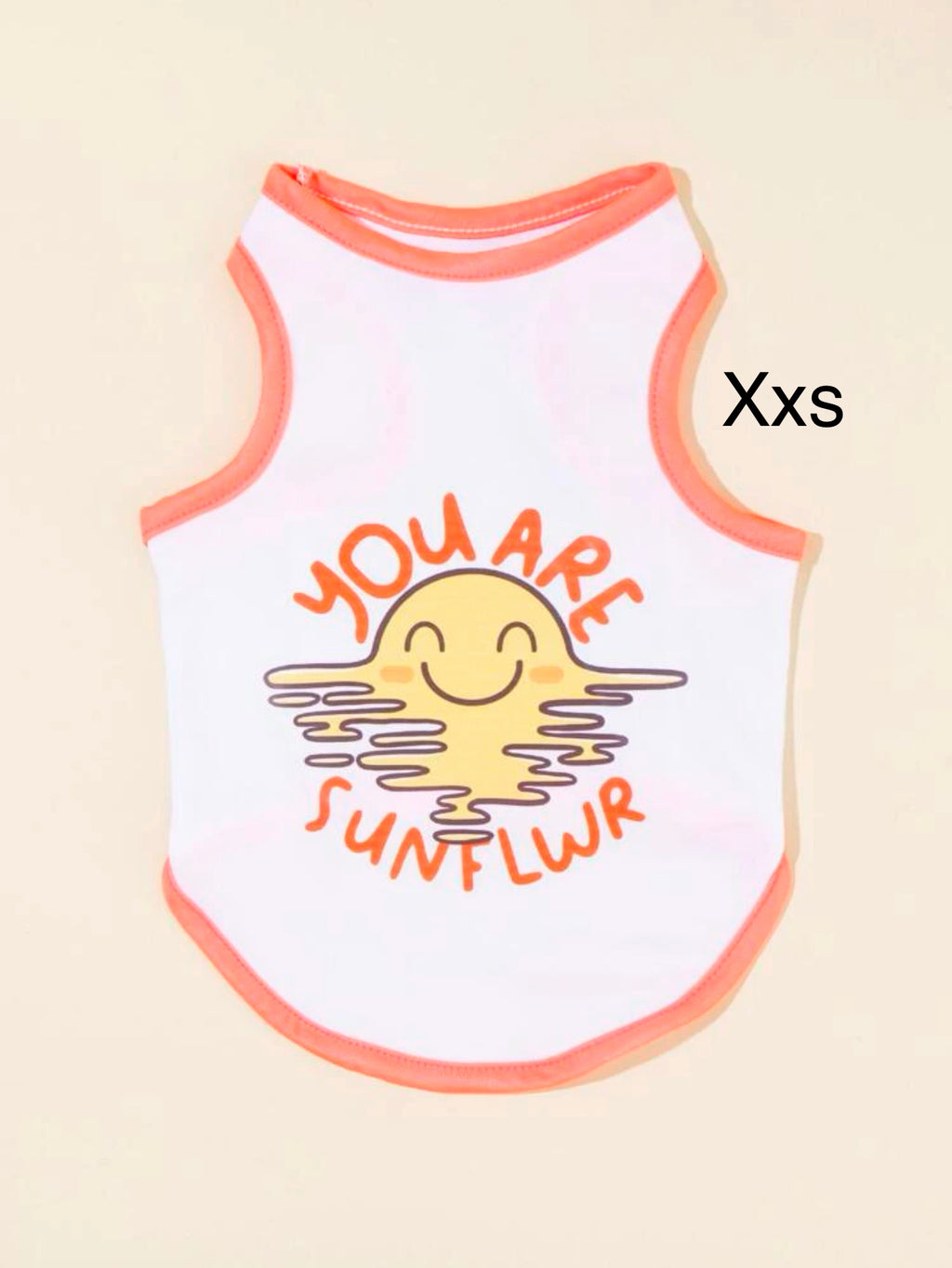 Camisetita veraniega para peludita en tamaño Xxs